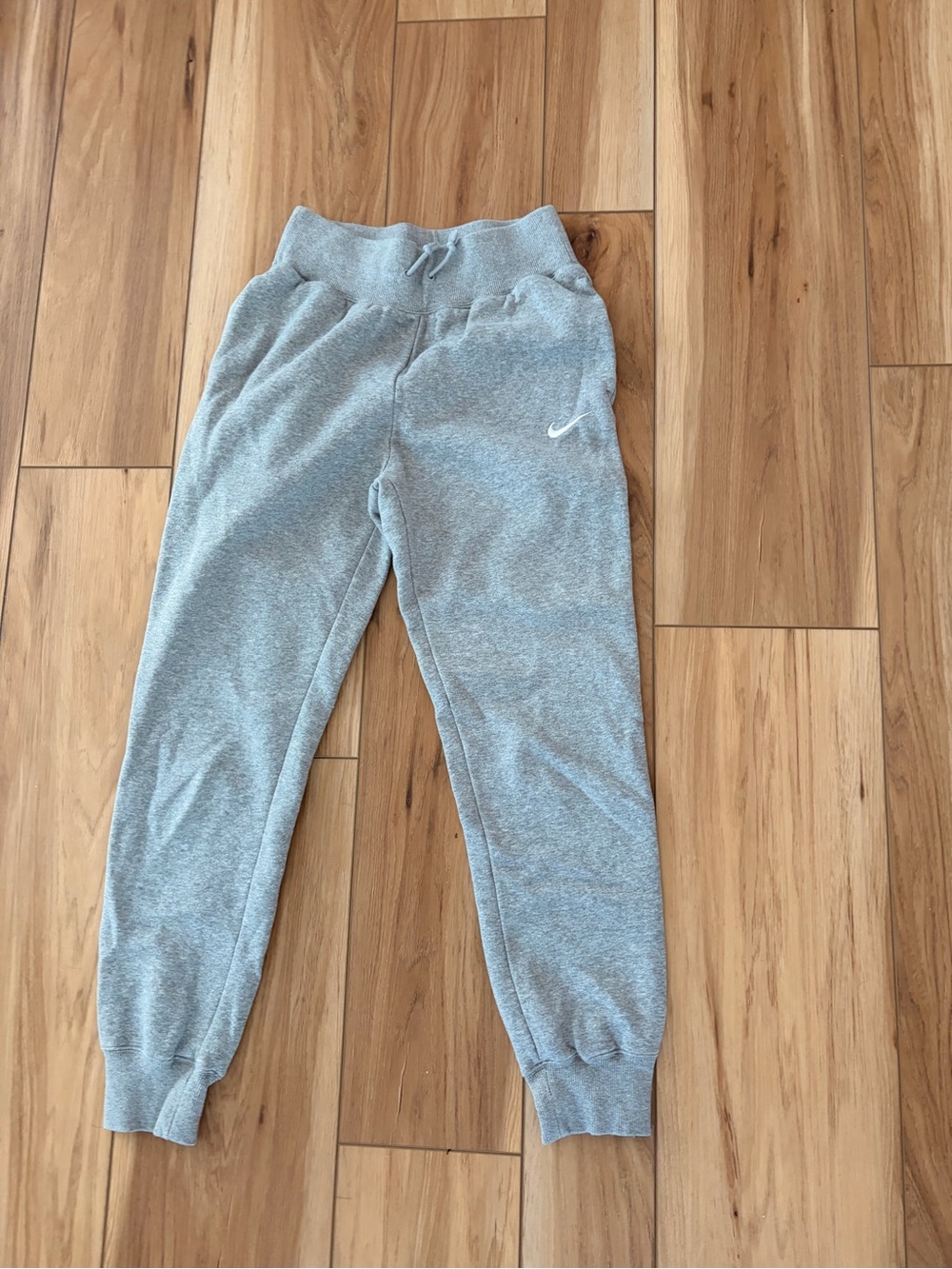 Nike Gray Women's Joggers with Drawstring Waist